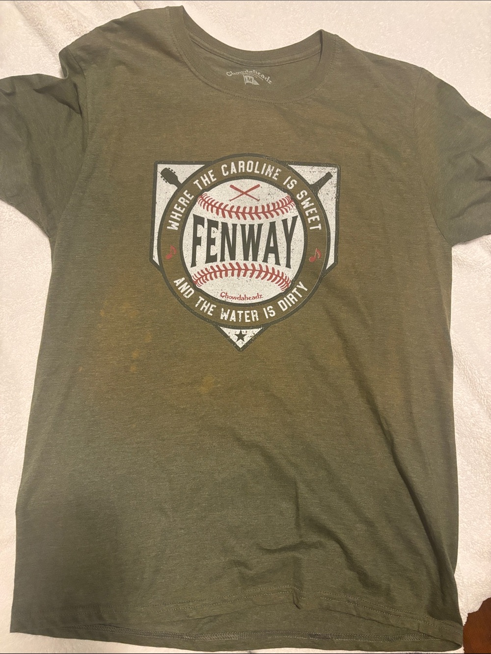 Fenway Graphic Short Sleeve Tee - Olive Green